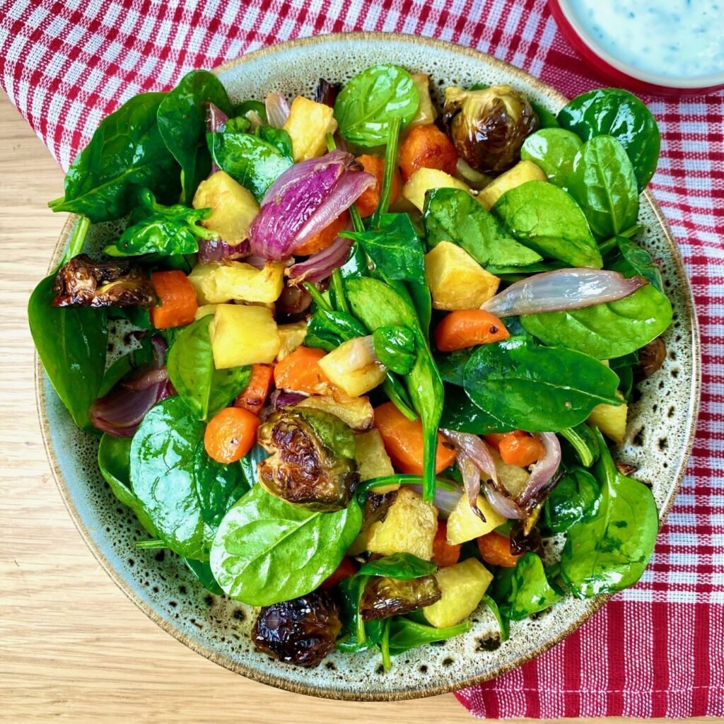 Vegetarian Roast Vegetable Salad