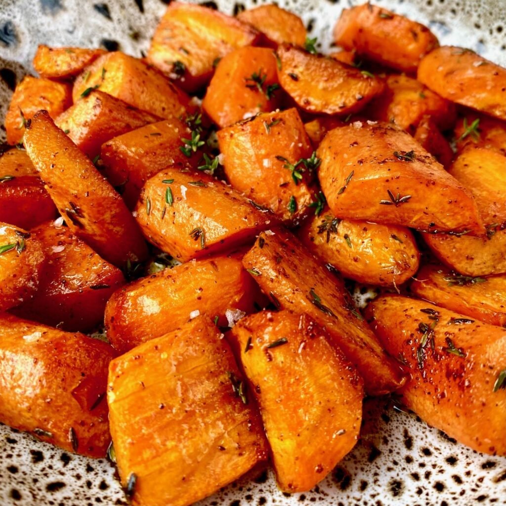 Cooked Sumac and Honey Roasted Carrots