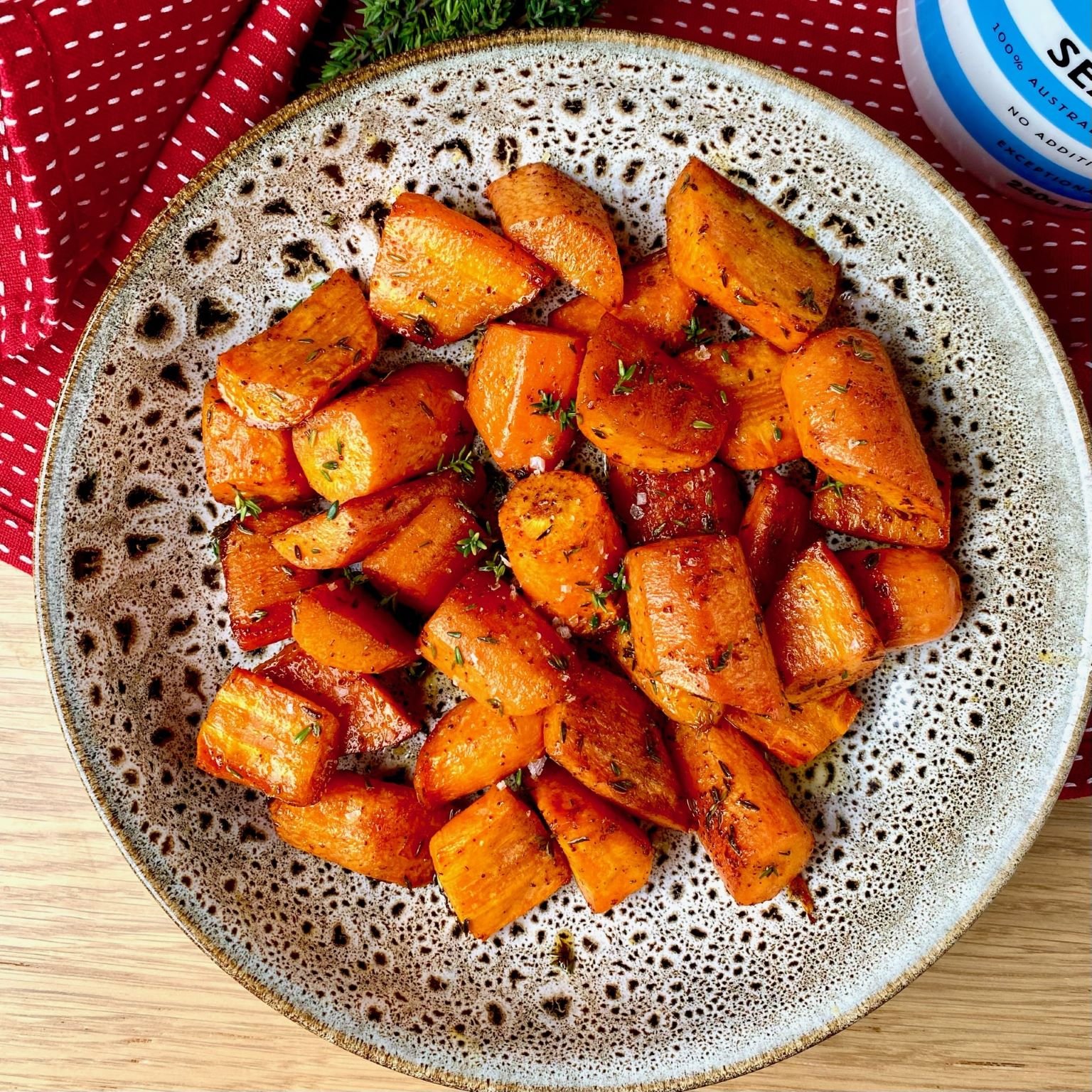 Sumac and Honey Roasted Carrots