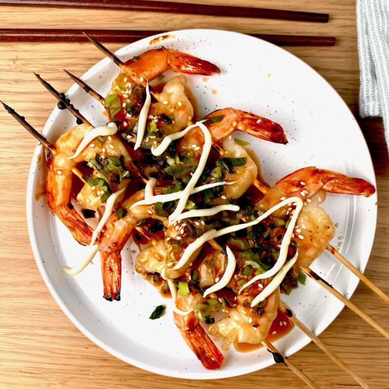 Teriyaki Shrimp Skewers
