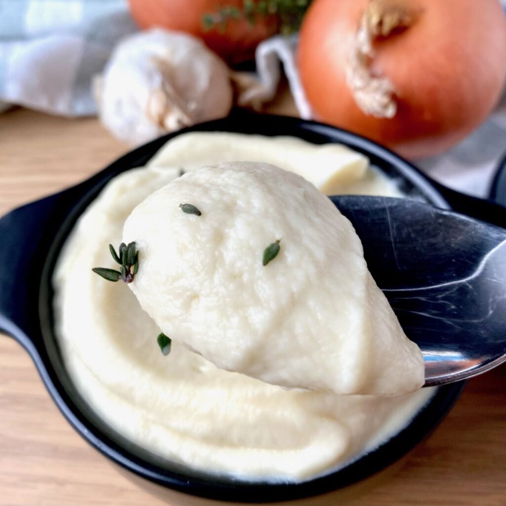 Consistency of blender puree