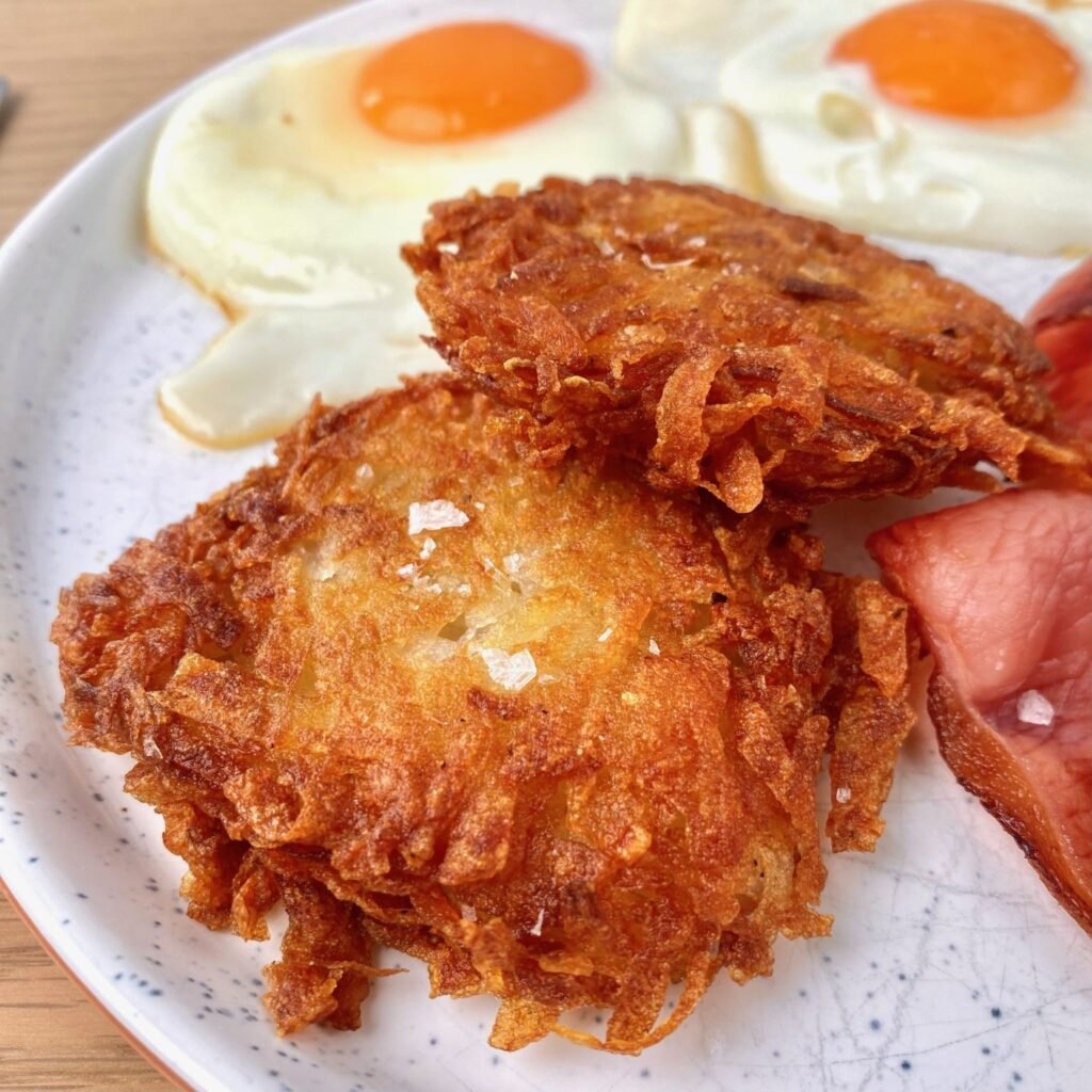 Secret to crispy Hash Browns