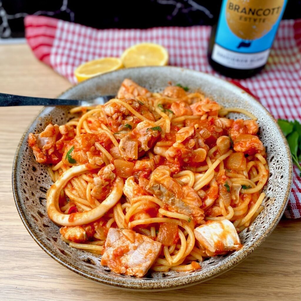 Easy Seafood Marinara recipe