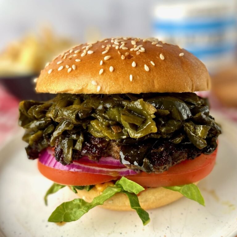 Green Chili Burger