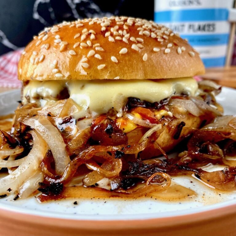 Oklahoma Fried Onion Burger