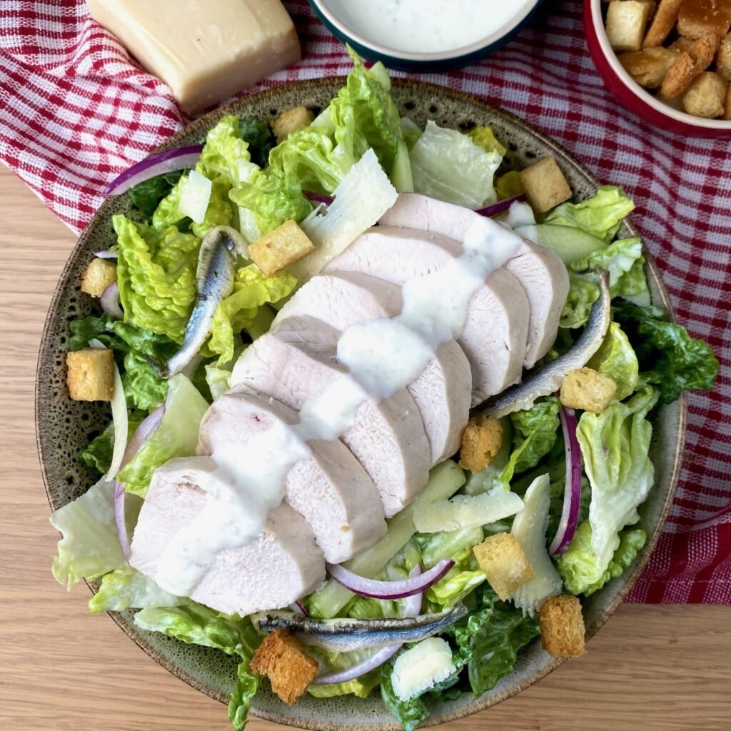 Adding Anchovies to Salad