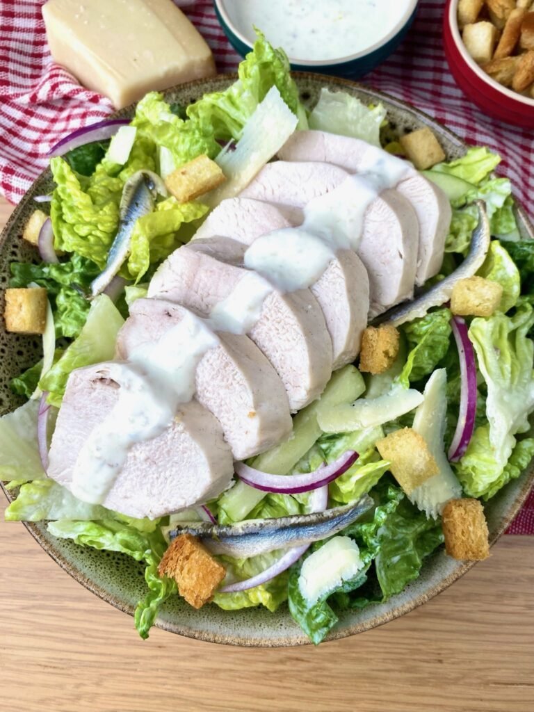 Poached Chicken Salad