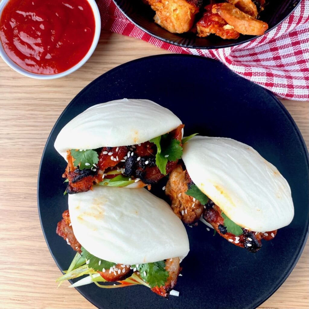 Bao Buns with Chicken