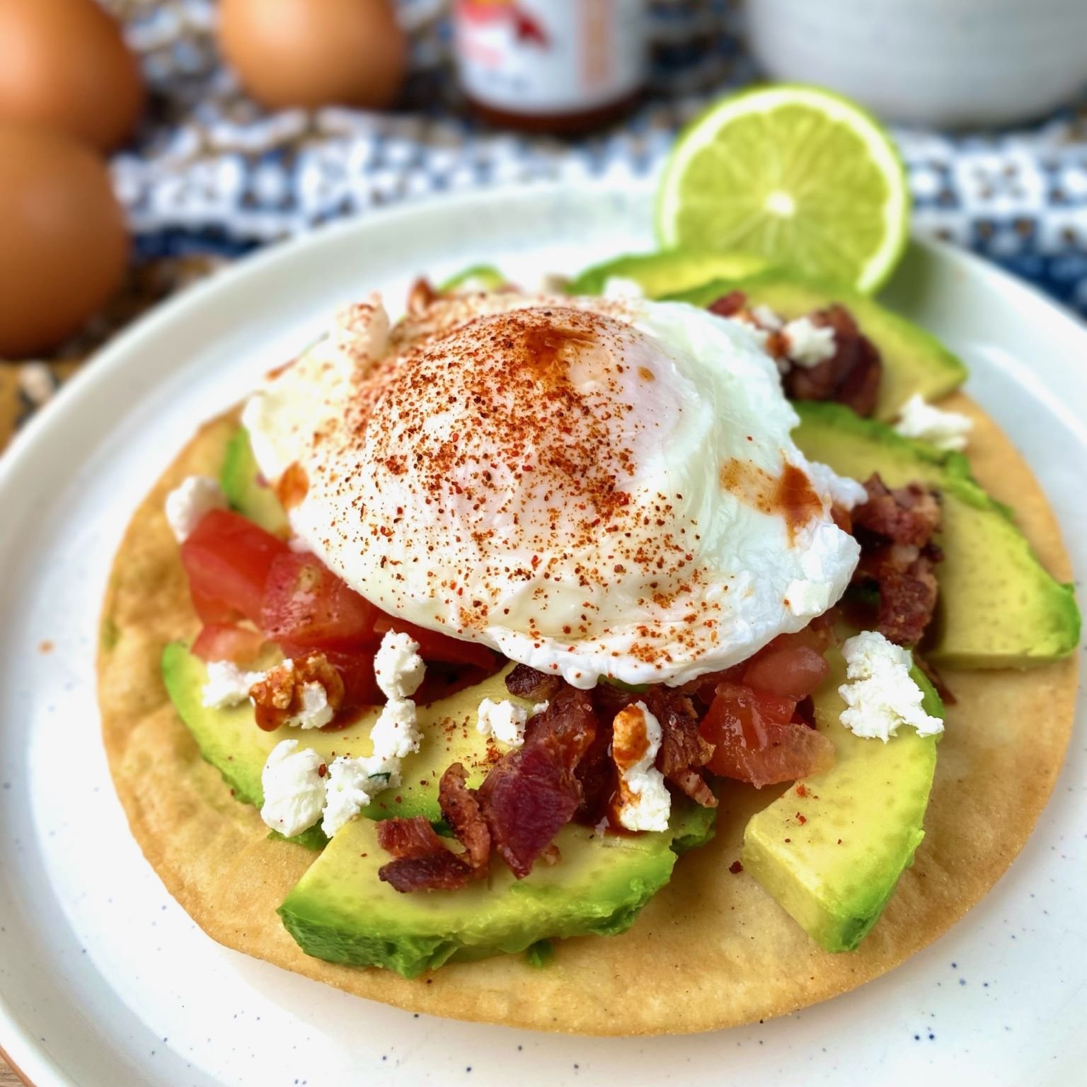 Easy Breakfast Tostadas