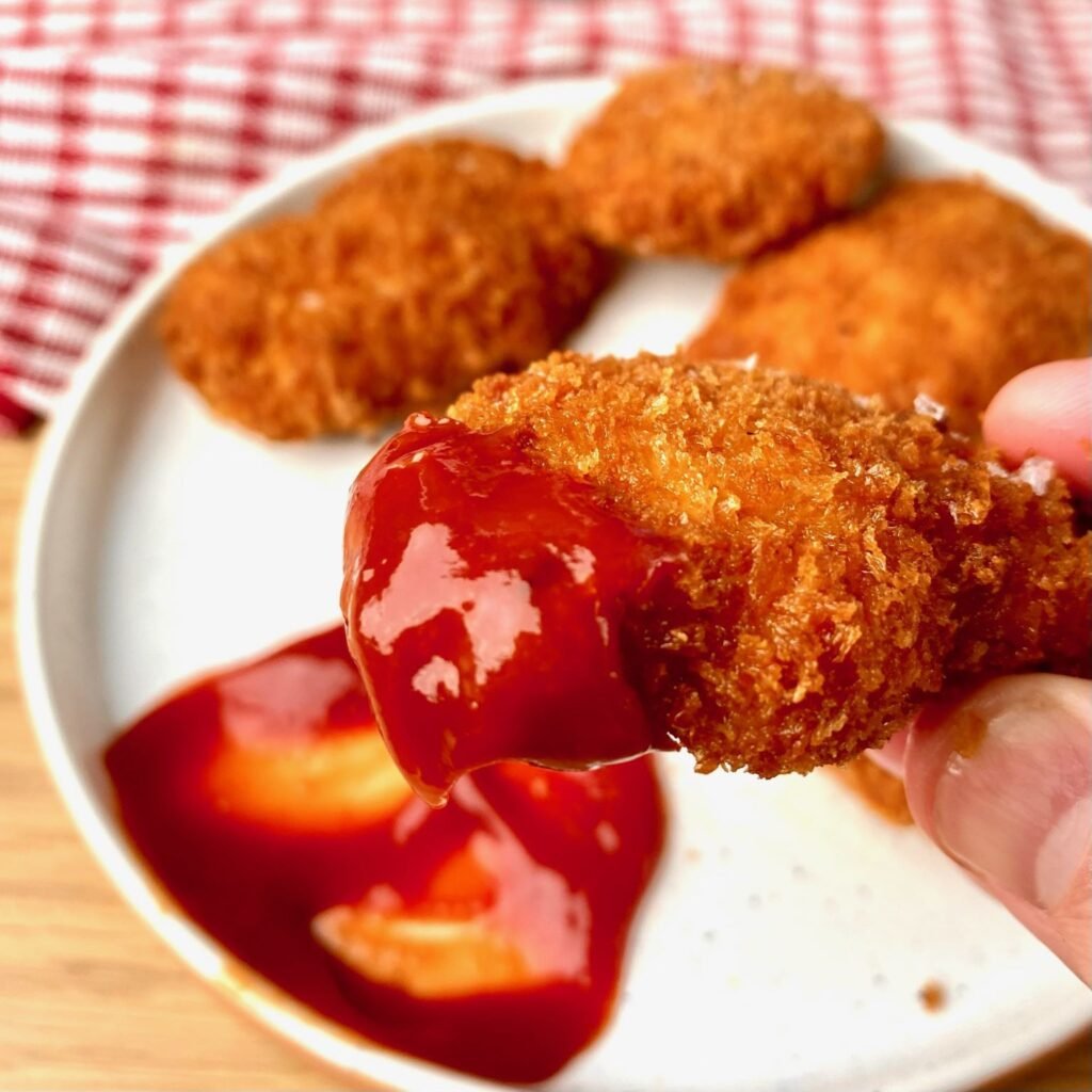 Chicken Nuggets with Ketchup