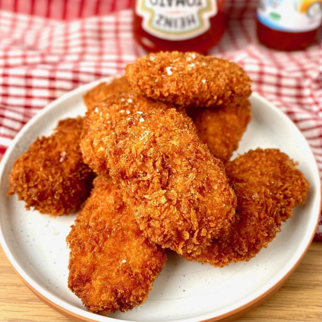 Homemade Chicken Nuggets with blitzed Chicken