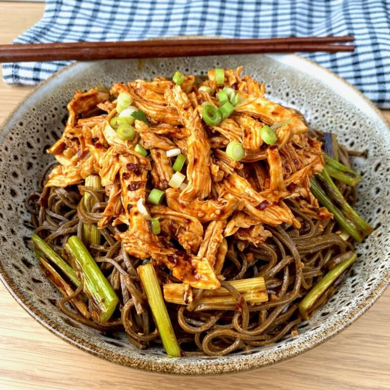 Spicy Chicken with Soba Noodles