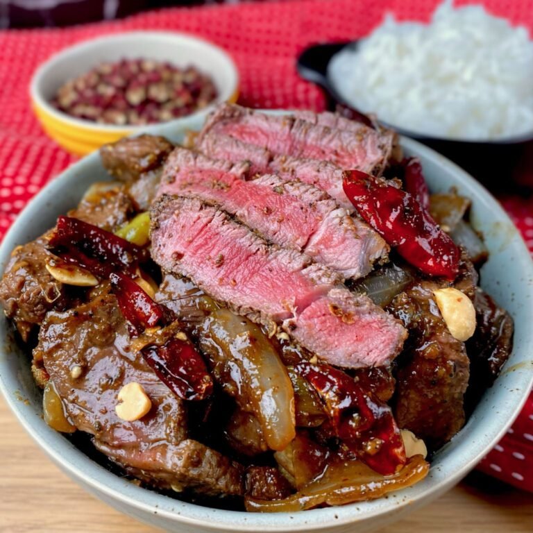 Spicy Szechuan Beef Stir Fry