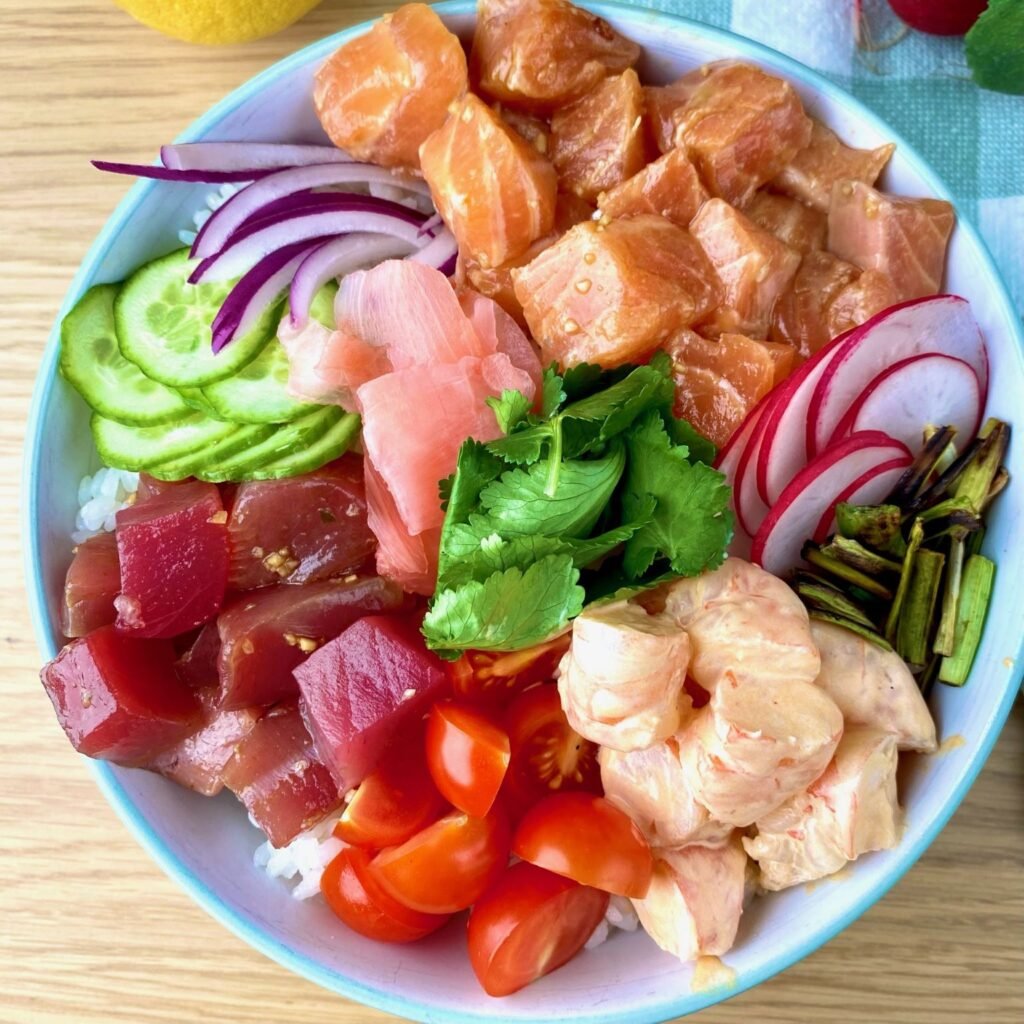 The Ultimate Poke Bowl with Sashimi Grade Fish