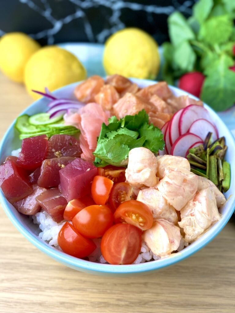 Assembling The Ultimate Poke Bowl