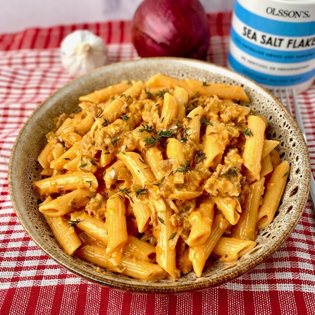Creamy Sausage and Leek Pasta Dinner