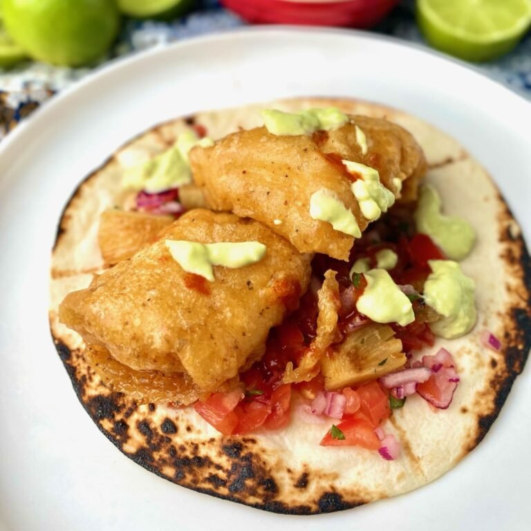 Crispy Fried Fish Tacos