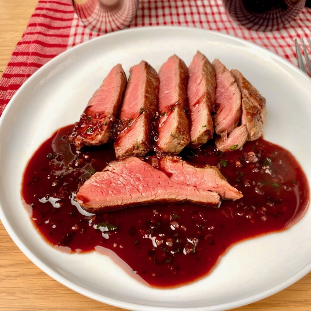 Easy Bordelaise Sauce with Steak