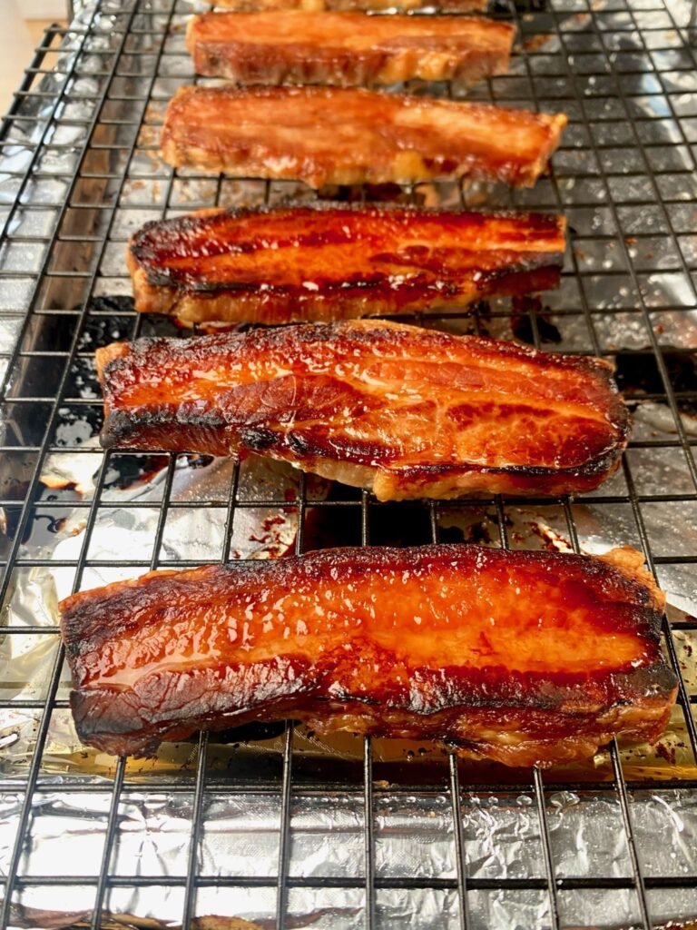 Easy Glazed Pork Belly Bacon