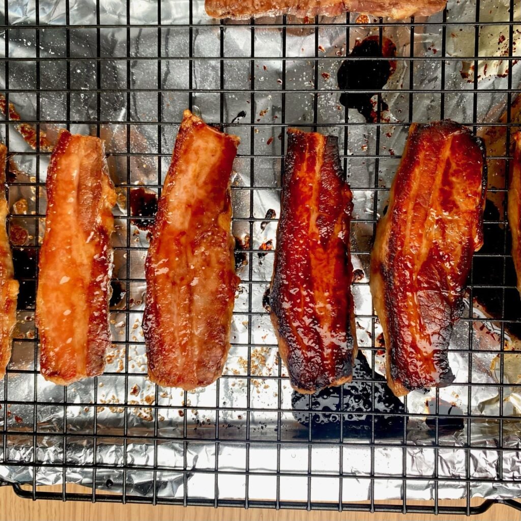Honey and Sugar Glazed Bacon