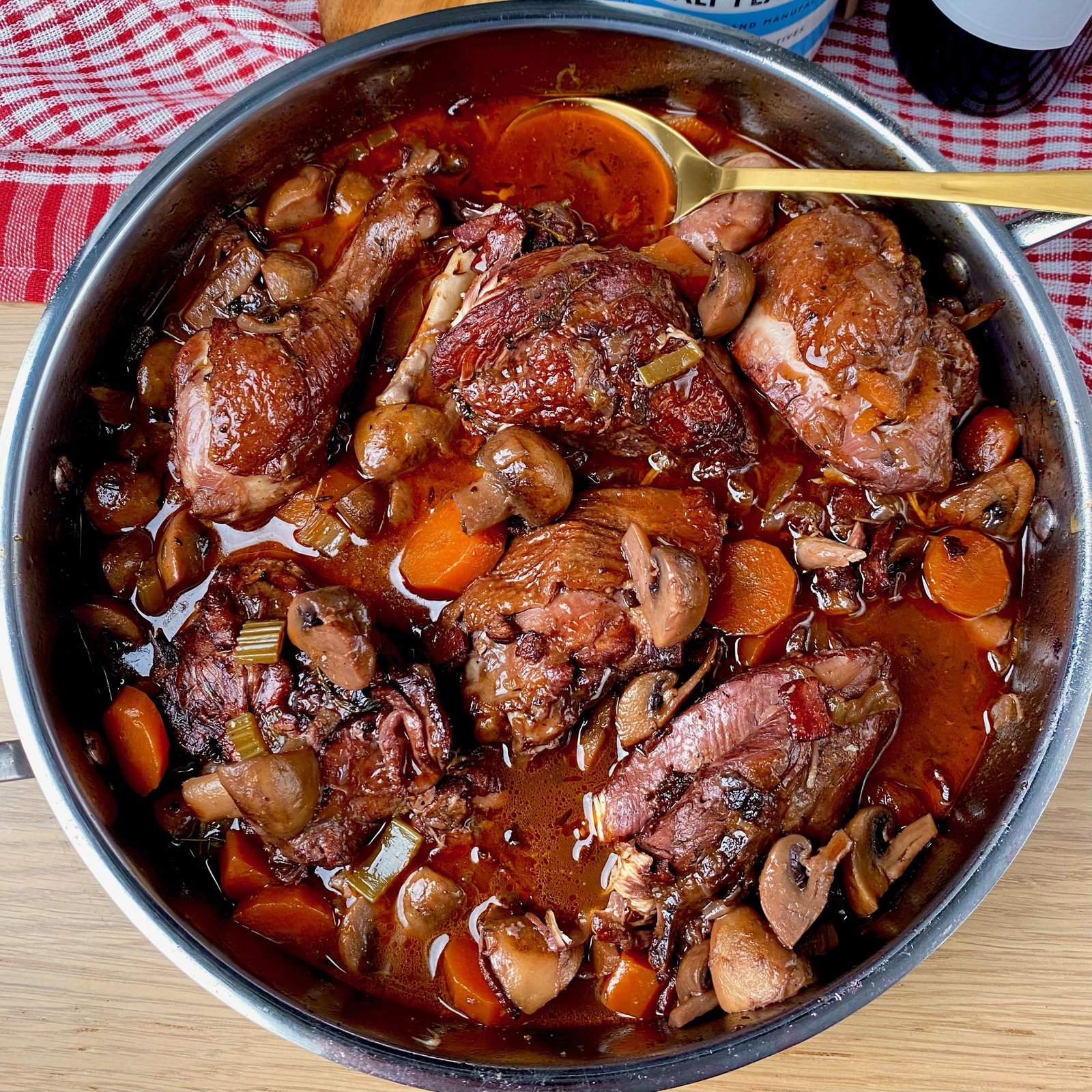 One Pot Coq au Vin