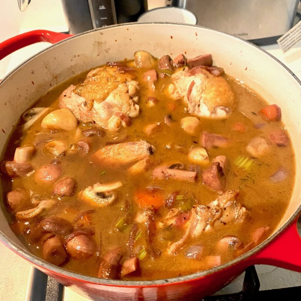 Braising liquid for Chicken