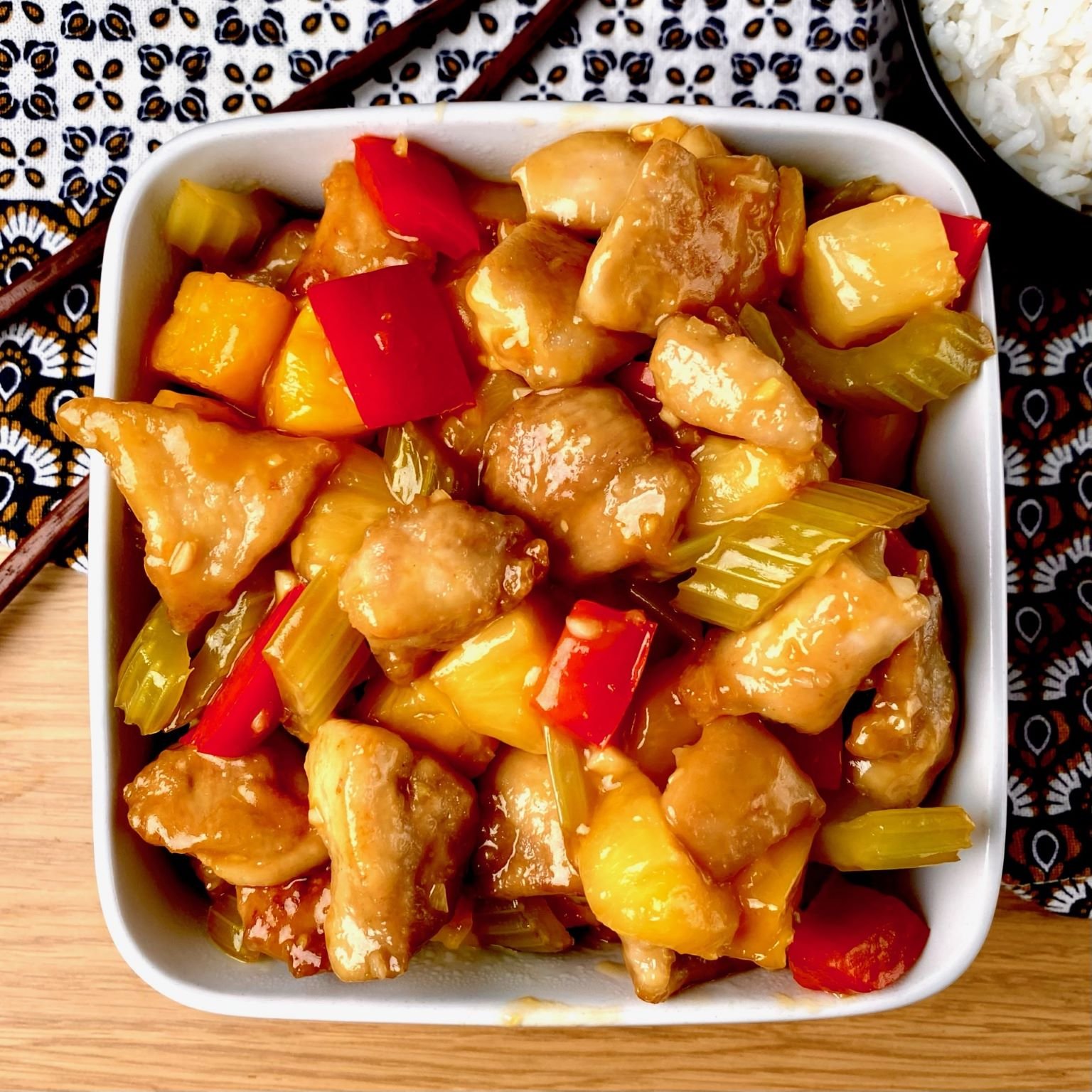 Pineapple Chicken Stir Fry