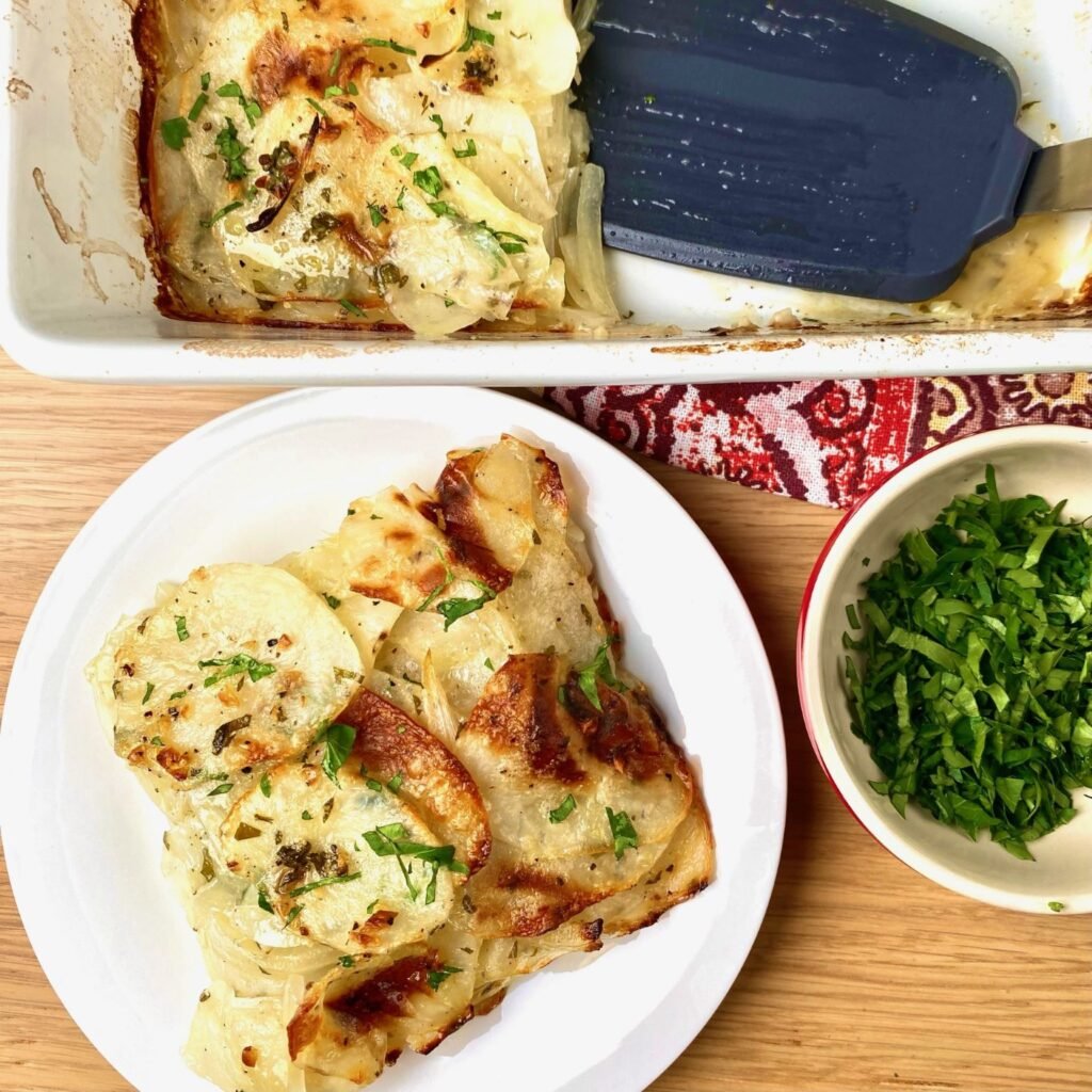 Roasted Spanish Potatoes with White Wine