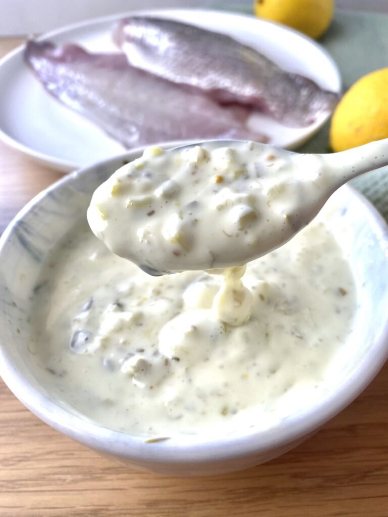 Easy Tartar Sauce with Capers and Pickles