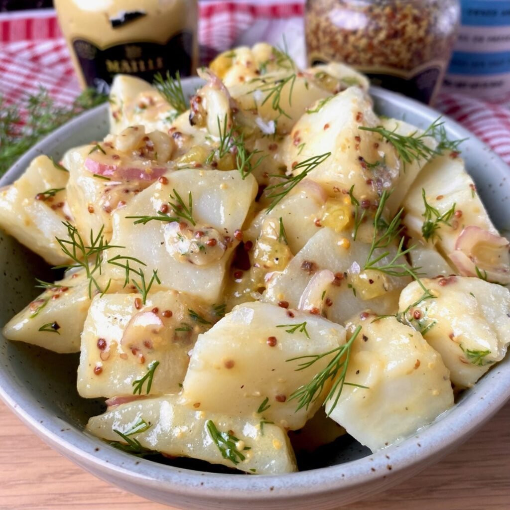 No Mayo Potato Salad with Mustard