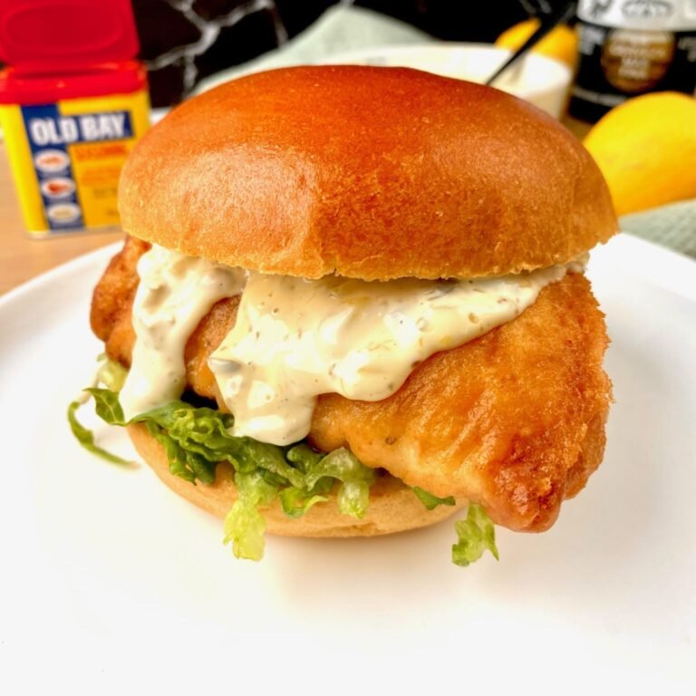 Crispy Fried Fish Sandwich