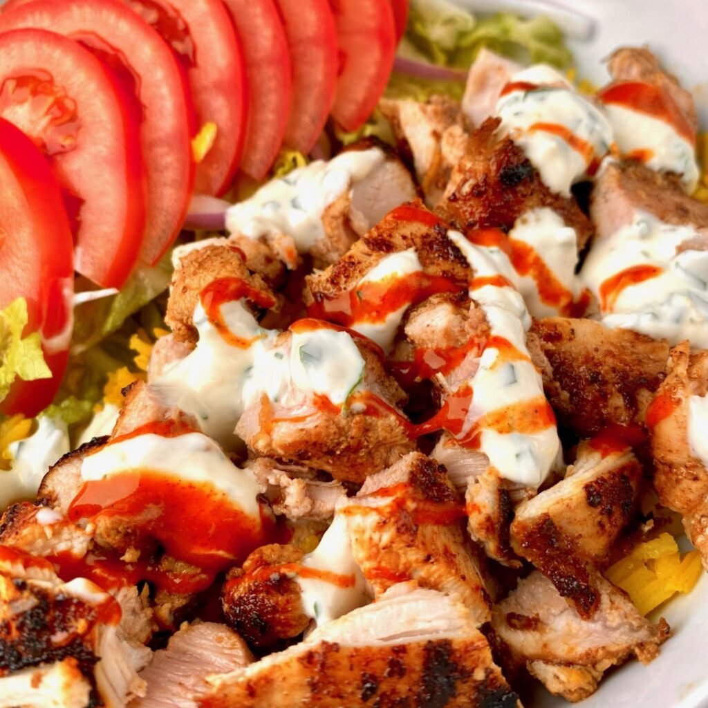 Halal Cart Chicken Marinated Chicken