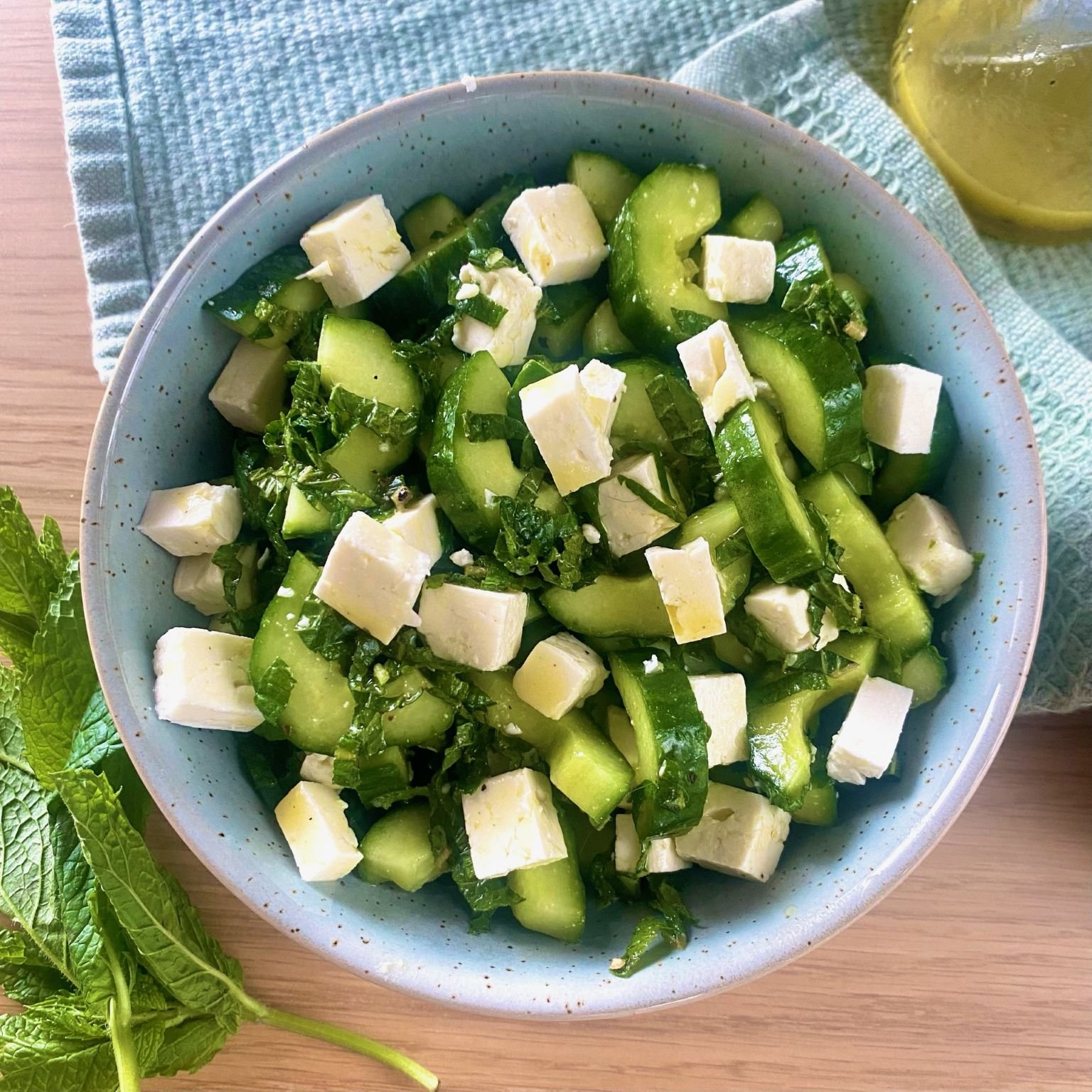 Mint and Cucumber Salad