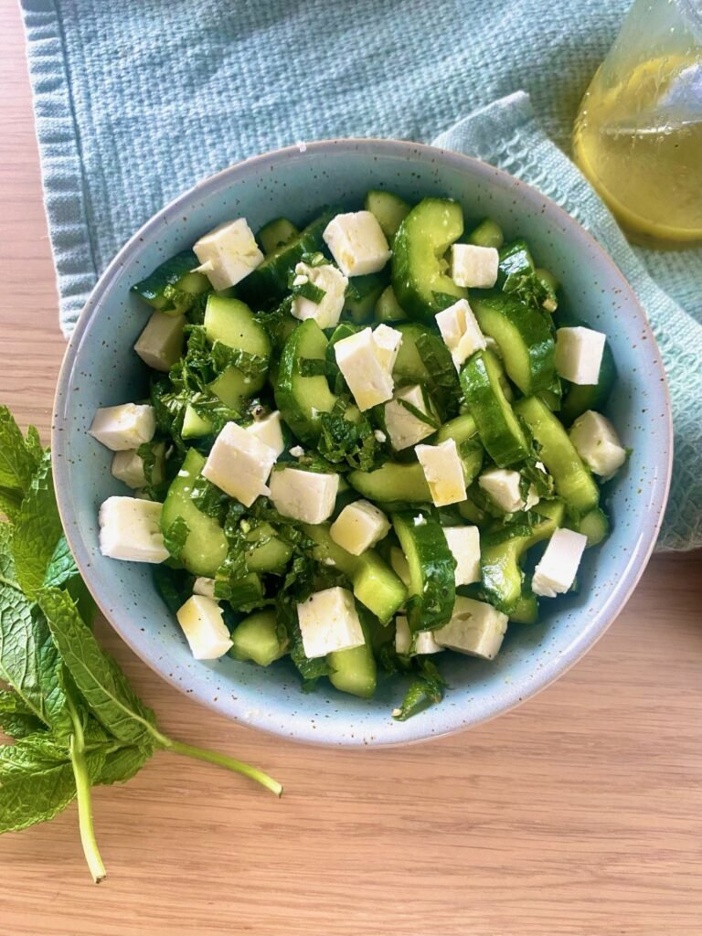Quality Mint and Cucumber Salad