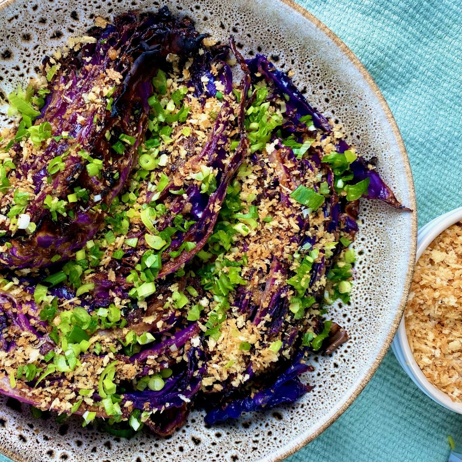 Miso Butter Red Cabbage