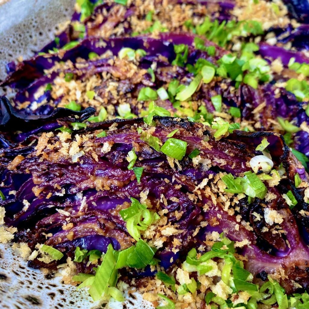 Easy Miso Butter Red Cabbage