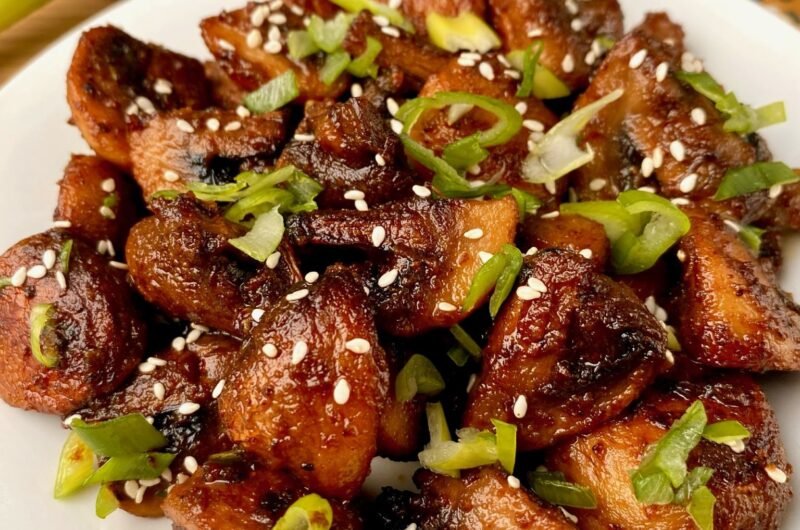 Miso Butter Roast Mushrooms