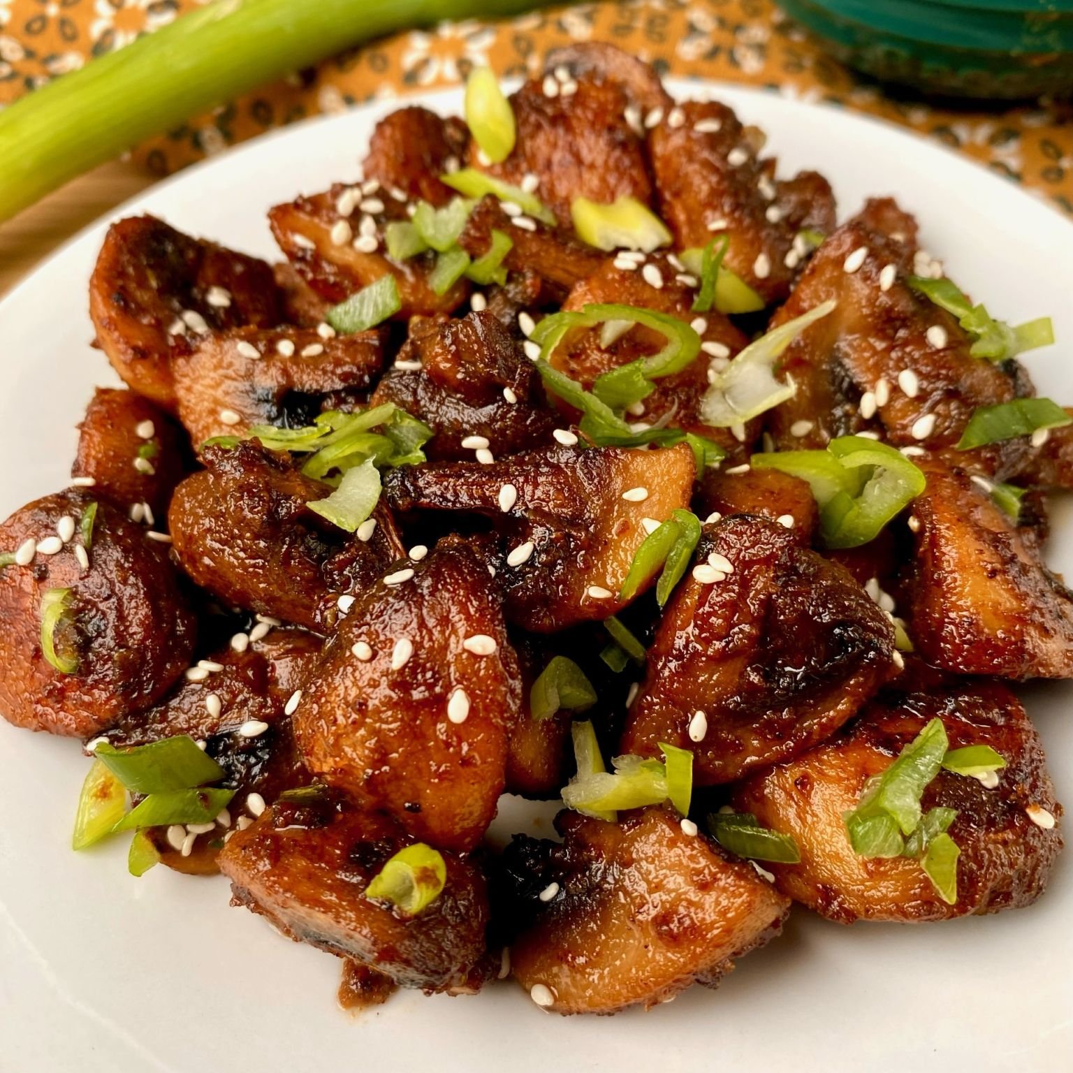 Miso Butter Roast Mushrooms