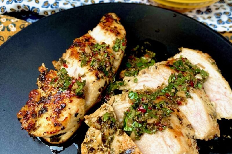 Steakhouse Grilled Chicken with Chimichurri