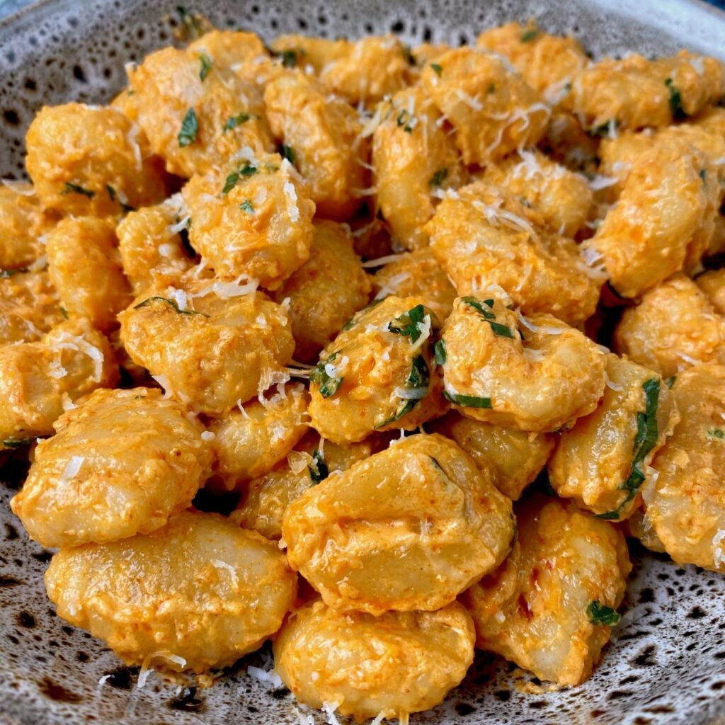 Creamy Harissa Gnocchi Sauce