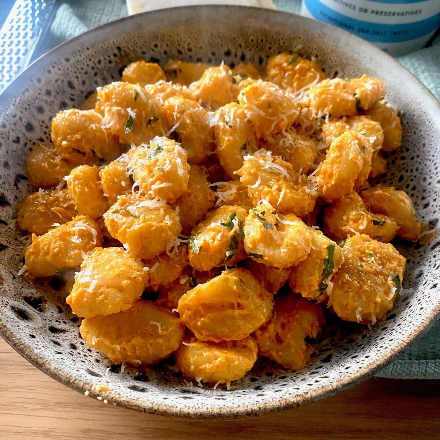 Creamy Harissa Gnocchi