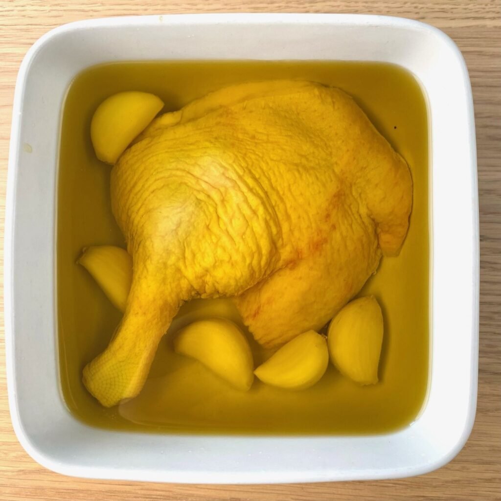 Garlic Confit with Duck