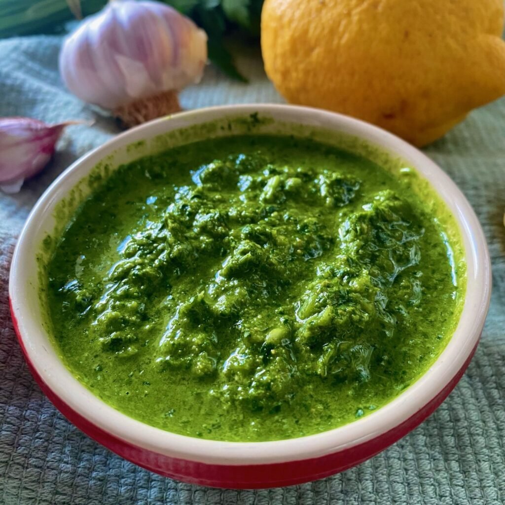 Zhoug Sauce from Yemen