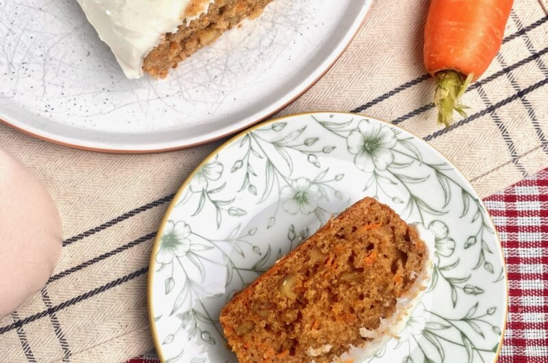 Carrot Cake with Lemon Frosting