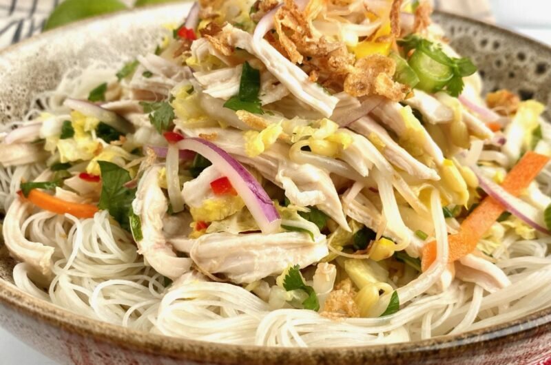 Coconut Poached Chicken Salad