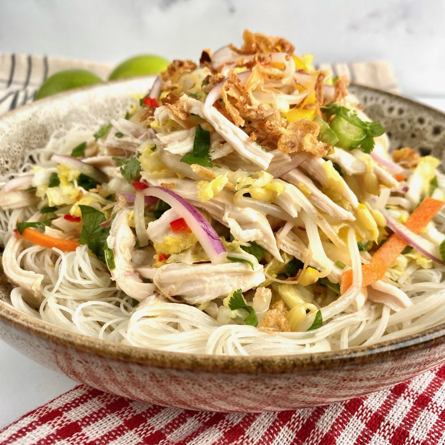 Coconut Poached Chicken Salad
