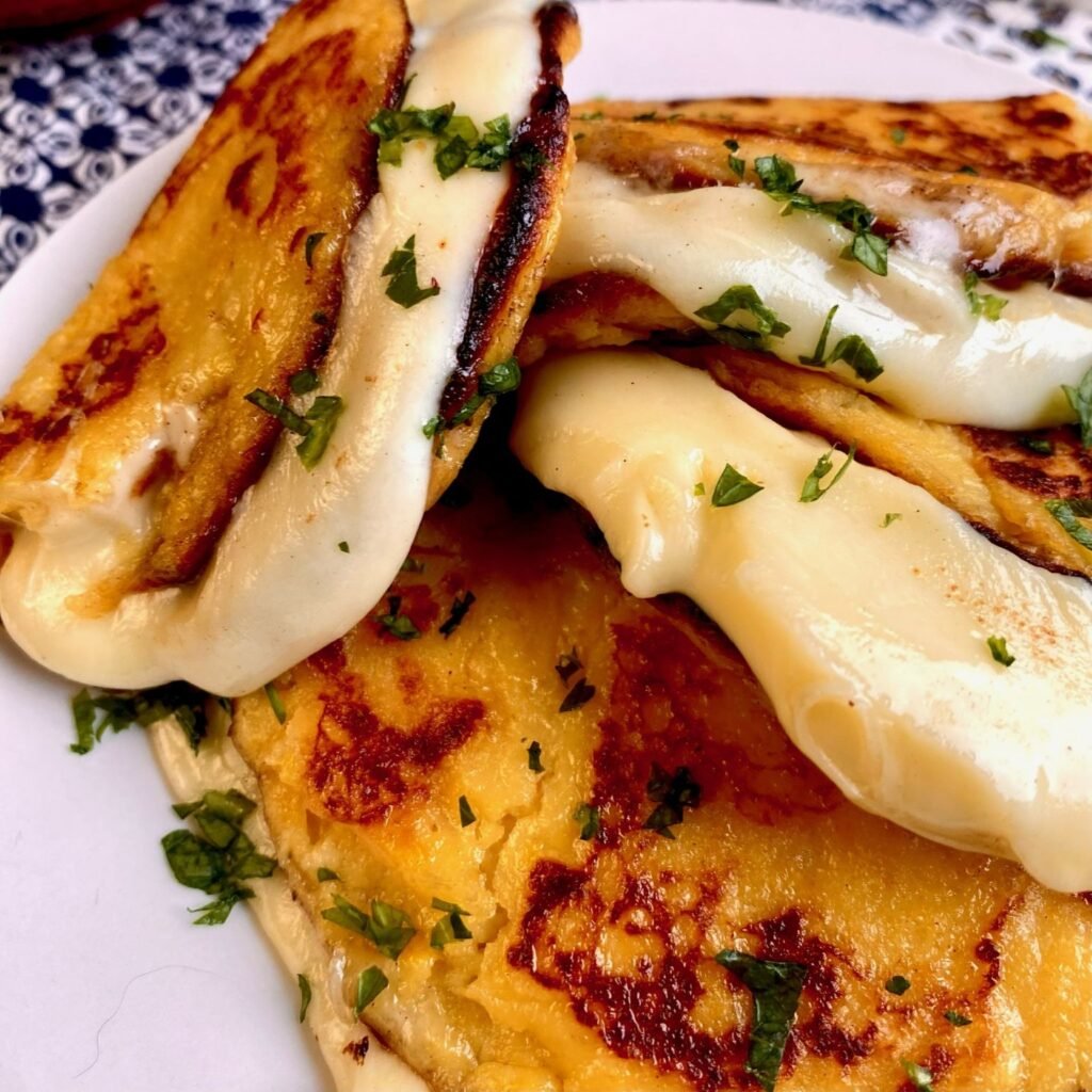 Corn Cakes with Cheese