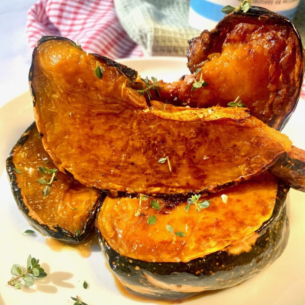 Beautiful Caramelized Kabocha Squash