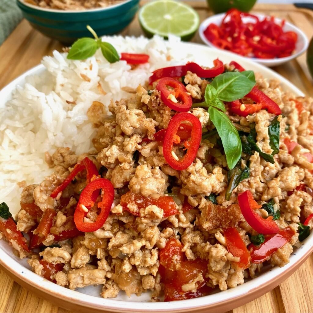 Thai Basil Chicken recipe