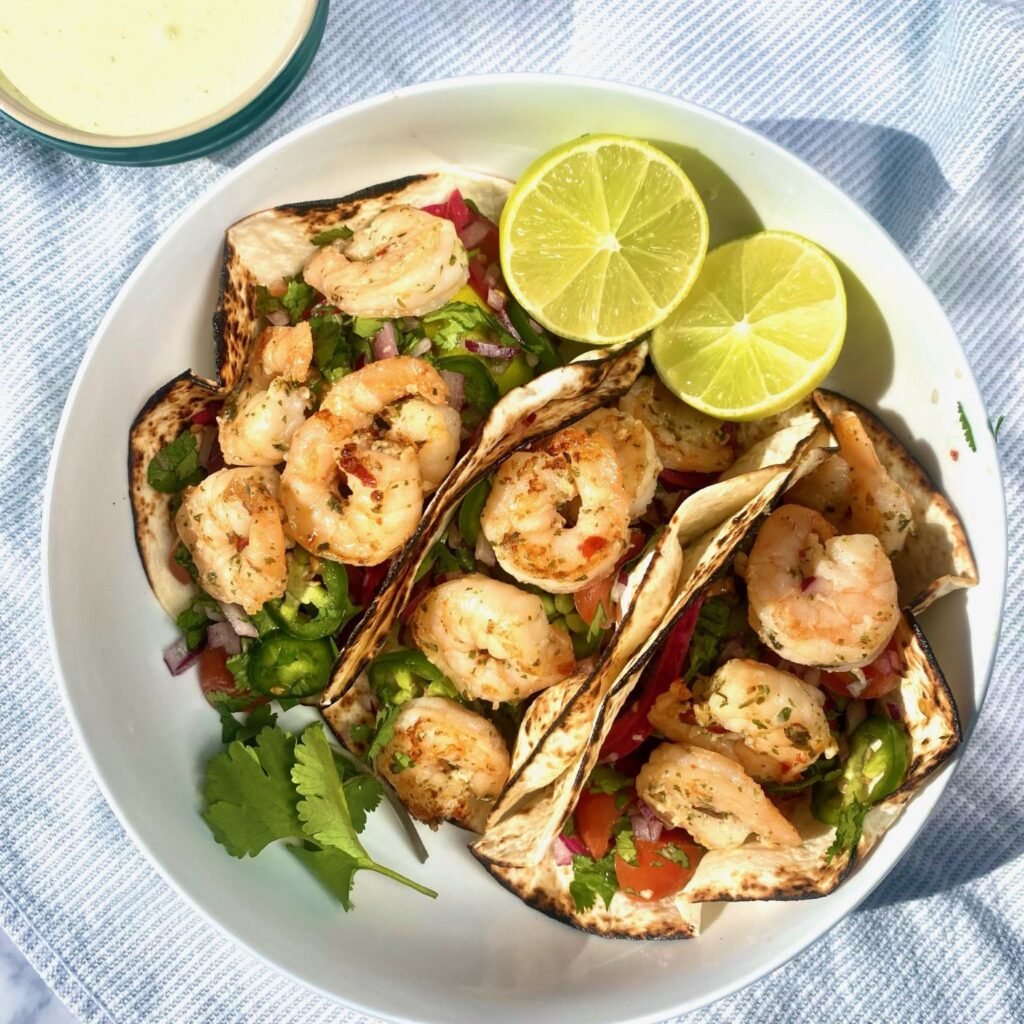 Filling for Shrimp Tacos